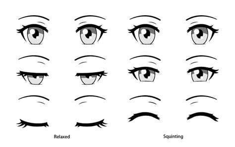 bagaimana menggambar mata anime tertutup menutup menyipit anidraw