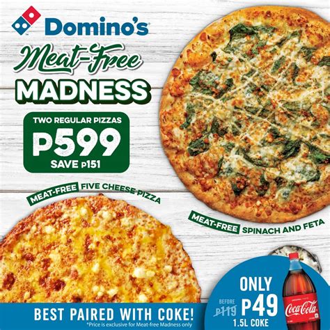 dominos pizza menu prices philippines  updated   philippines menu