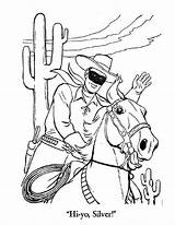 Coloring Ranger Lone Pages Western Sheets Horse West Color Kids Wild Tonto Adult Texas Wayne John Print Printable Colouring Adults sketch template