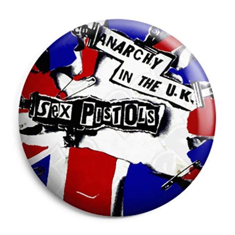 the sex pistols anarchy in the uk button badge magnet