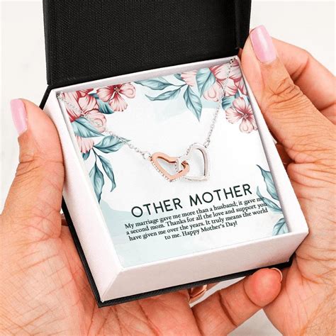 other mother mothers day necklace second mom t mother in etsy