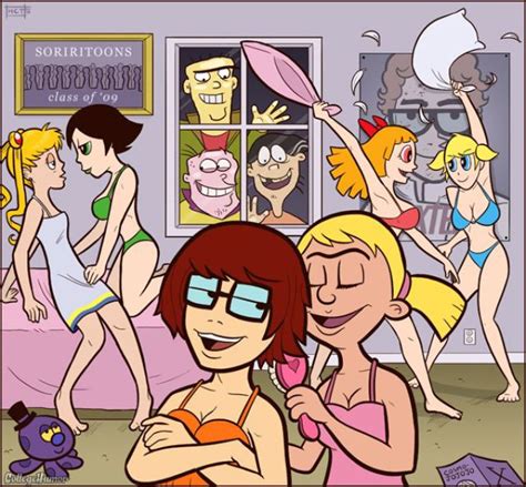 college years of famous cartoon characters 7 pics