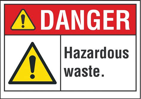 reflective sheeting adhesive sign mounting hazardous waste danger reflective label tj