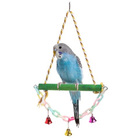 pet bird parrot parakeet budgie cockatiel cage hammock swing toys hanging toy  bird toys