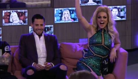 Celebrity Big Brother Courtney Act And Andrew Brady Level Up Their