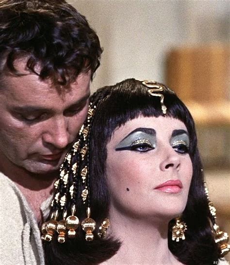 richard burton and elizabeth taylor in cleopatra 1963 elizabeth