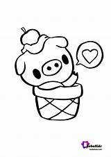 Pig Pigo Cutest Bubakids sketch template