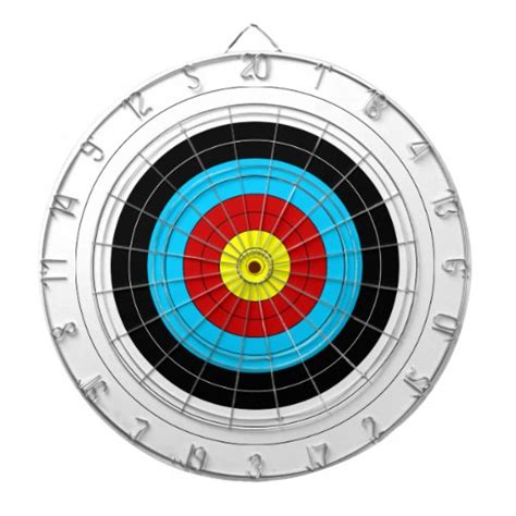 archery target dart board zazzle