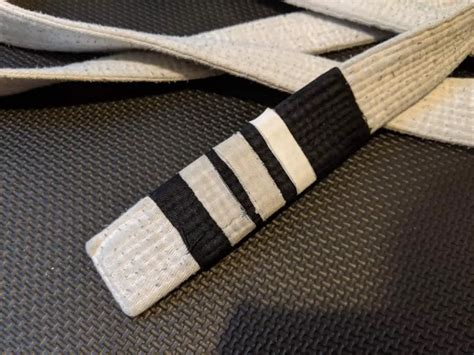 achieving   stripe   white belt project bjj
