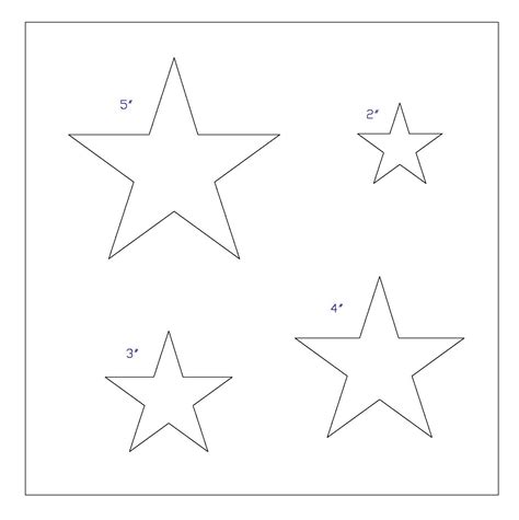 images   point star template printable circle band  point