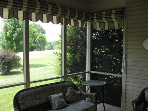 Privacy Curtains For Your Screen Porch Kreiders Canvas Service Inc