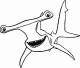 Nemo Shark Findet Dory Buscando Malvorlagen Dibujos Darla Disneyclips Coloringhome sketch template