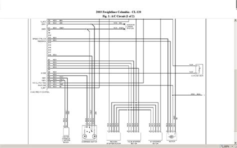diagrams  find  short    freightliner columbia turn signal circuit