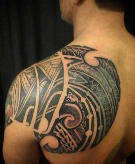 16 Tribal Shoulder Tattoo Designs Ideas Design Trends