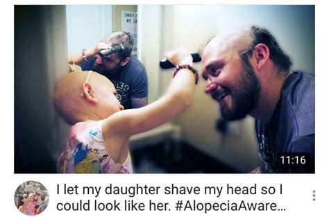 ‘i Let My Daughter Shave My Head So I Could Look Like Her Beautiful