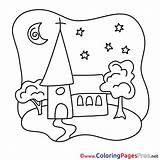 Confirmation Colouring Church Coloring Sheet Title sketch template