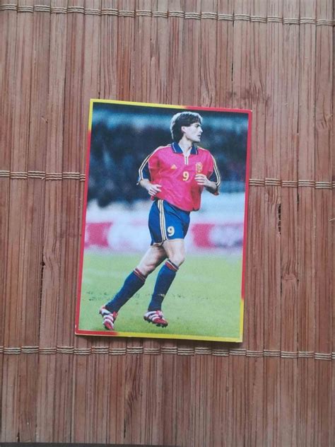 julen guerrero spain espana athletic bilbao sticker  euro  bonart spain soccer cards