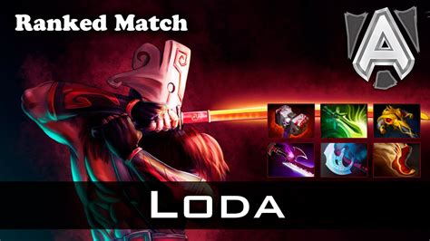 loda juggernaut ranked match dota 2 youtube