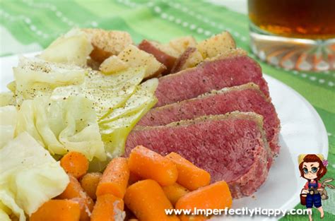 slow cooker corned beef and cabbage the imperfectly