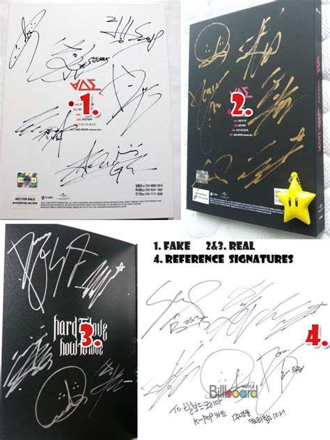 How To Spot A Fake Signed Autographed Kpop Album
