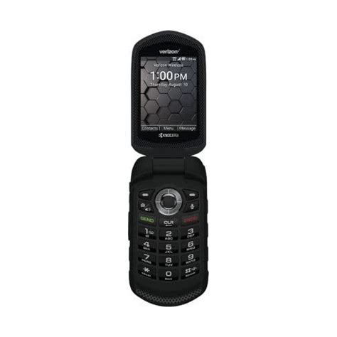 New Kyocera Duraxv Lte E4610 Ptt Rugged Flip Phone 16gb Black Verizon