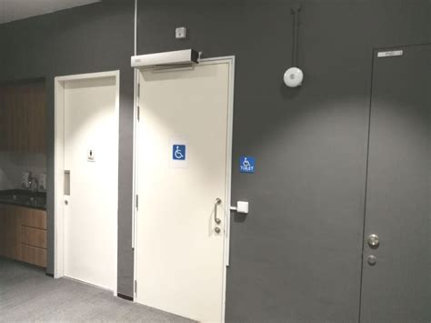 handicap toilet accessco total integration  entrance solutions accessco total integration