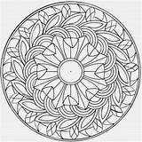Pages Complex Coloring Kids Mandala Getcolorings sketch template