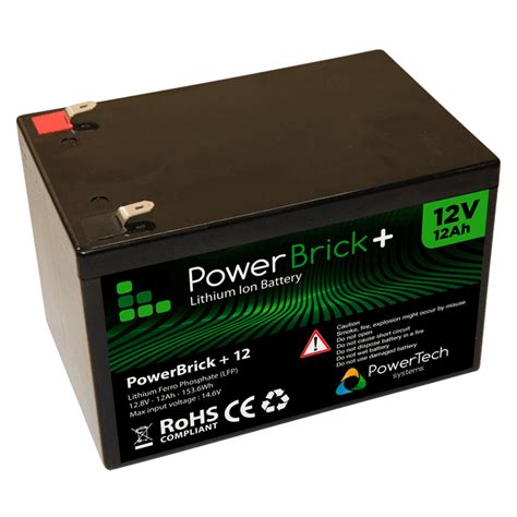 lithium ion battery  ah powerbrick high performance life battery