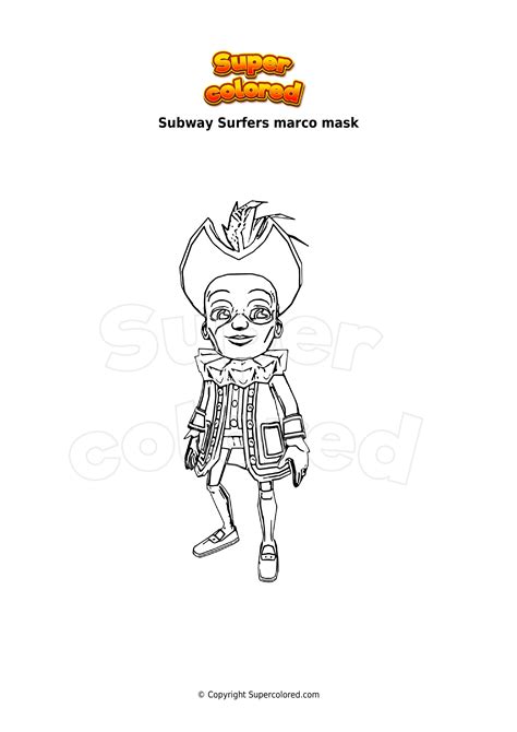 coloriage subway surfers frank