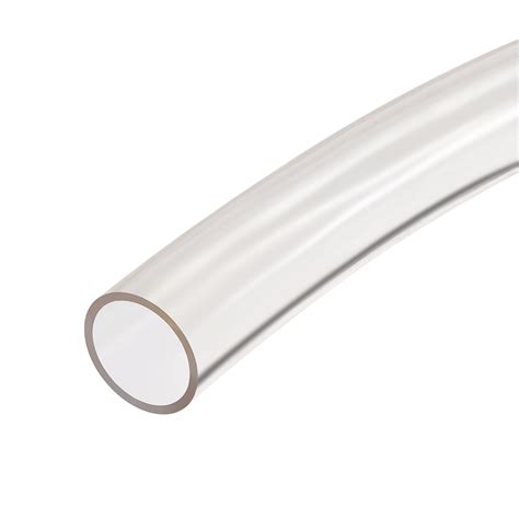 uxell pvc clear vinyl flexible tubing   id    od  metersft walmartcom