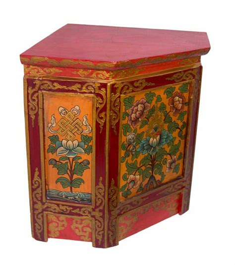 meubles tibetains anciens  decoration tibetaine  peterandclo