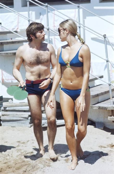 Roman Polanski And Sharon Tate By Jack Garofalo Cannes 1968