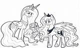 Pony Coloring Little Pages Friendship Magic Rarity Mlp Getcolorings sketch template