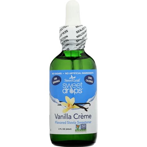 wisdom natural sweetleaf sweet drops vanilla creme liquid stevia  fl