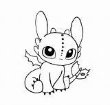 Toothless Coloring Pages Drawing Dragon Baby Easy Drawings Cute Para Sketch Kawaii Draw Tattoo Chibi Desdentado Cut Train Banguela Google sketch template