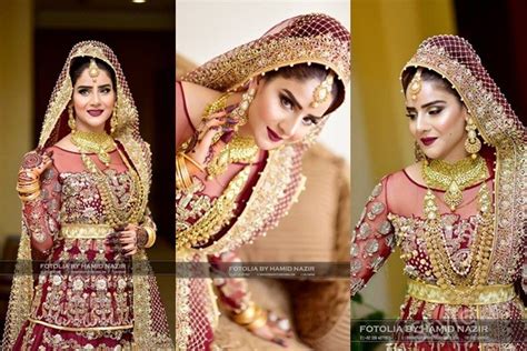 model actress sheen javed beautiful wedding photoshoot