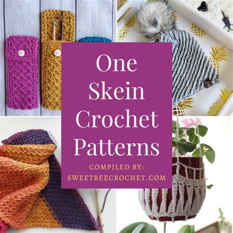 skein crochet projects sweet bee crochet