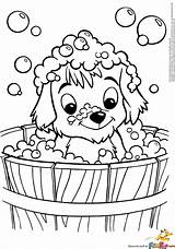 Puppy Coloring Pages Cute Puppies Printable Easy Print Dog Color Alaskan Dogs Malamute Spring Getcolorings Labrador Animal Clipart Imagination Adults sketch template