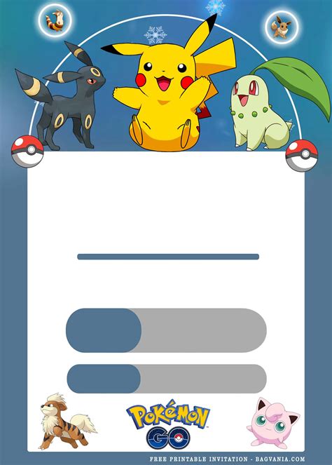 printable pokemon birthday invitation templates