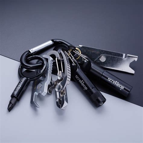 utility keychain tool kit screwpop touch  modern
