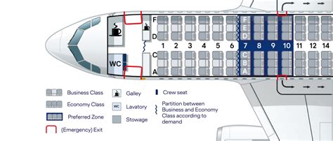 airbus  seating chart aeromexico
