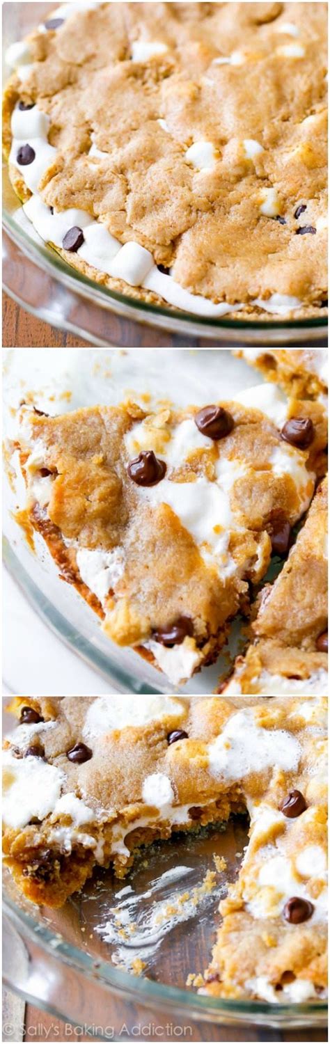 S'mores Cookie Cake Recipe