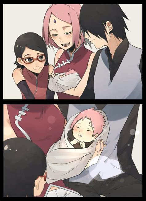 A I Really Hope Sarada Will Get A Little Brother Soon ️