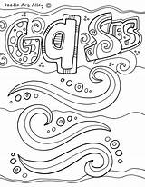 Gases Classroomdoodles Getcolorings sketch template