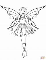 Colorir Fada Colouring Fairies Wings sketch template