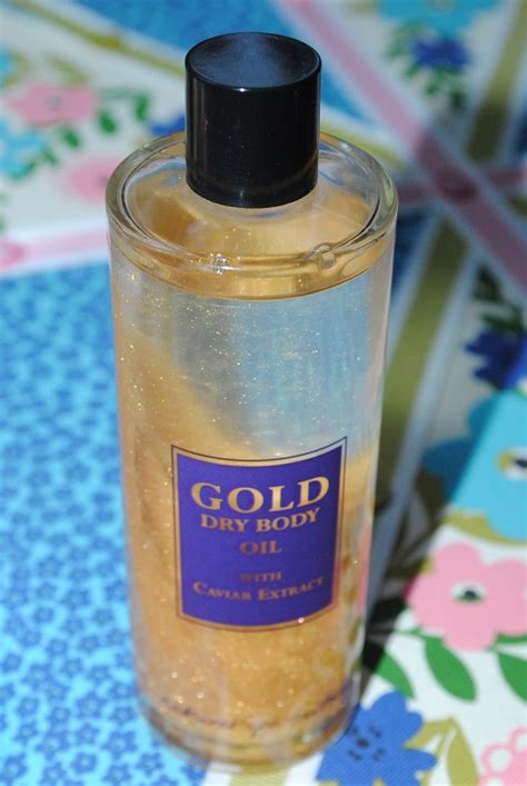 natural spa factory gold dry body oil review  ree