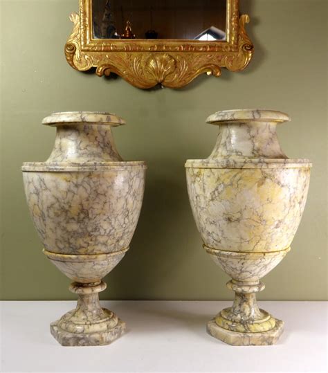 pair    classical vases  sellingantiquescouk