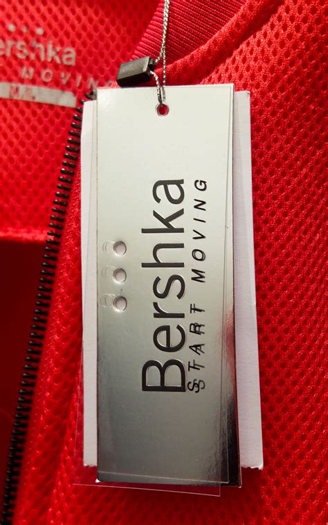 bershka hangtag hang tag design tag design clothing tags