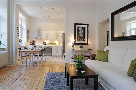 Swedish 58 Square Meter Apartment Interior Design with