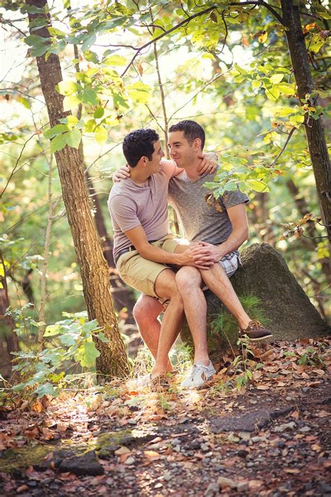 Photo By Makayla Jade Creatives Outdoor Gay Engagement Shoot In